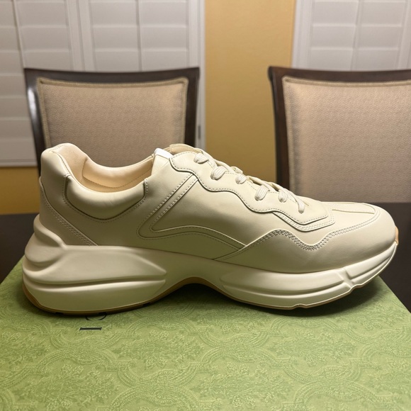 New Gucci Rhyton Logo Sneaker Shoes UK 13 / US 13.5 - Picture 9 of 16